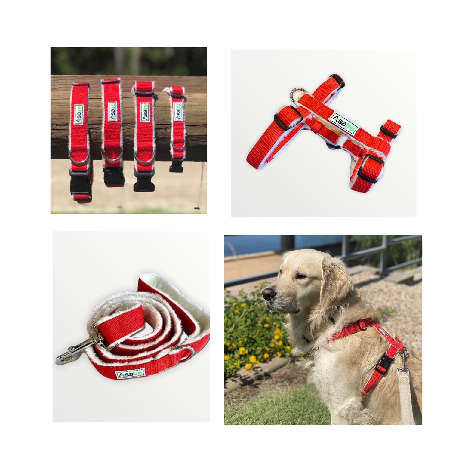 fleece lined harness