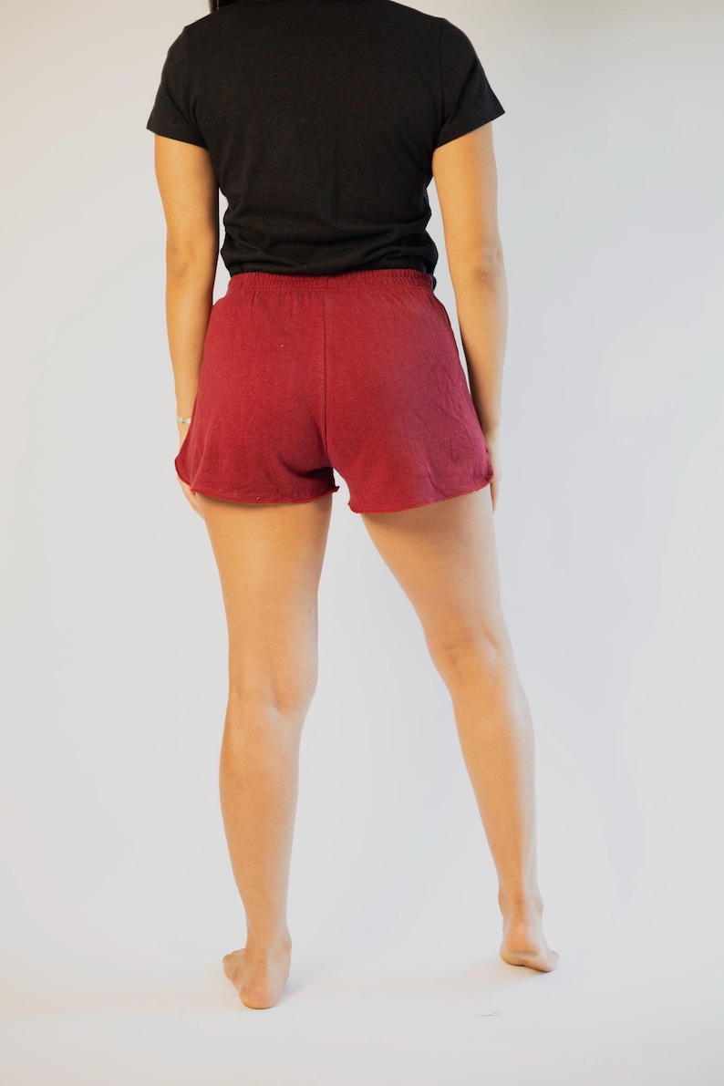 Hemp Running Shorts • Organic Athletic Wear Sustainable Workout Clothing Summer Exercise Apparel Eco Friendly Activewear Jersey Cotton Gear image 16