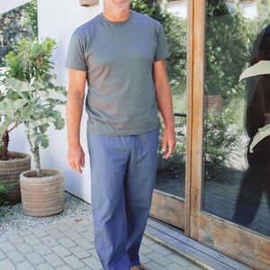 Herren-Hanfhemd • Leichtes Bio-Baumwoll-T-Shirt, atmungsaktiv, aus Naturfasern, nachhaltig, umweltfreundlich, Freizeitkleidung Bild 15