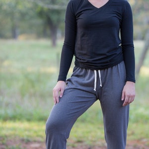 Hemp Jersey JoggersMen's Eco-friendly Hemp and Organic Cotton Jogger Athletic Sweatpants image 6