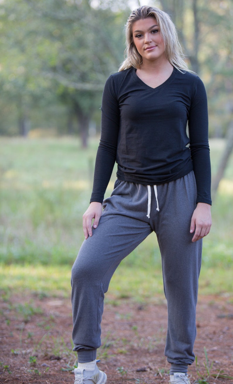 Hemp Jersey JoggersMen's Eco-friendly Hemp and Organic Cotton Jogger Athletic Sweatpants image 6