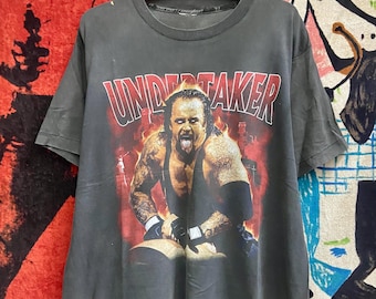 Vintage 1990s Al Snow Got Head Wrestling Graphic T-shirt / Single