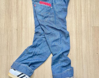 Vintage Levi's Engineered Loose Cut Jeans Cinch Back / American