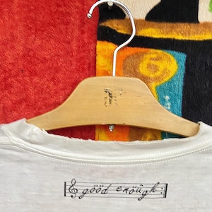Camiseta vintage OG 2003 Good Enough de Hiroshi Fujiwara con guitarra "Gretsch" y archivo de ropa urbana, talla L imagen 7