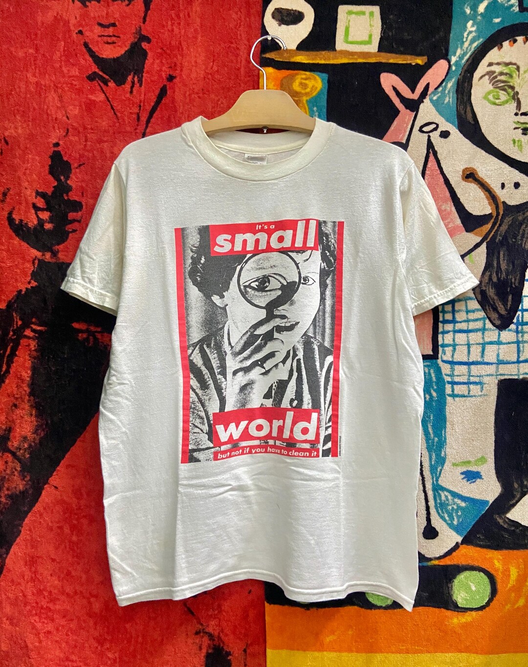 Barbara Kruger アート Tシャツ Vintage Barbara Kruger 