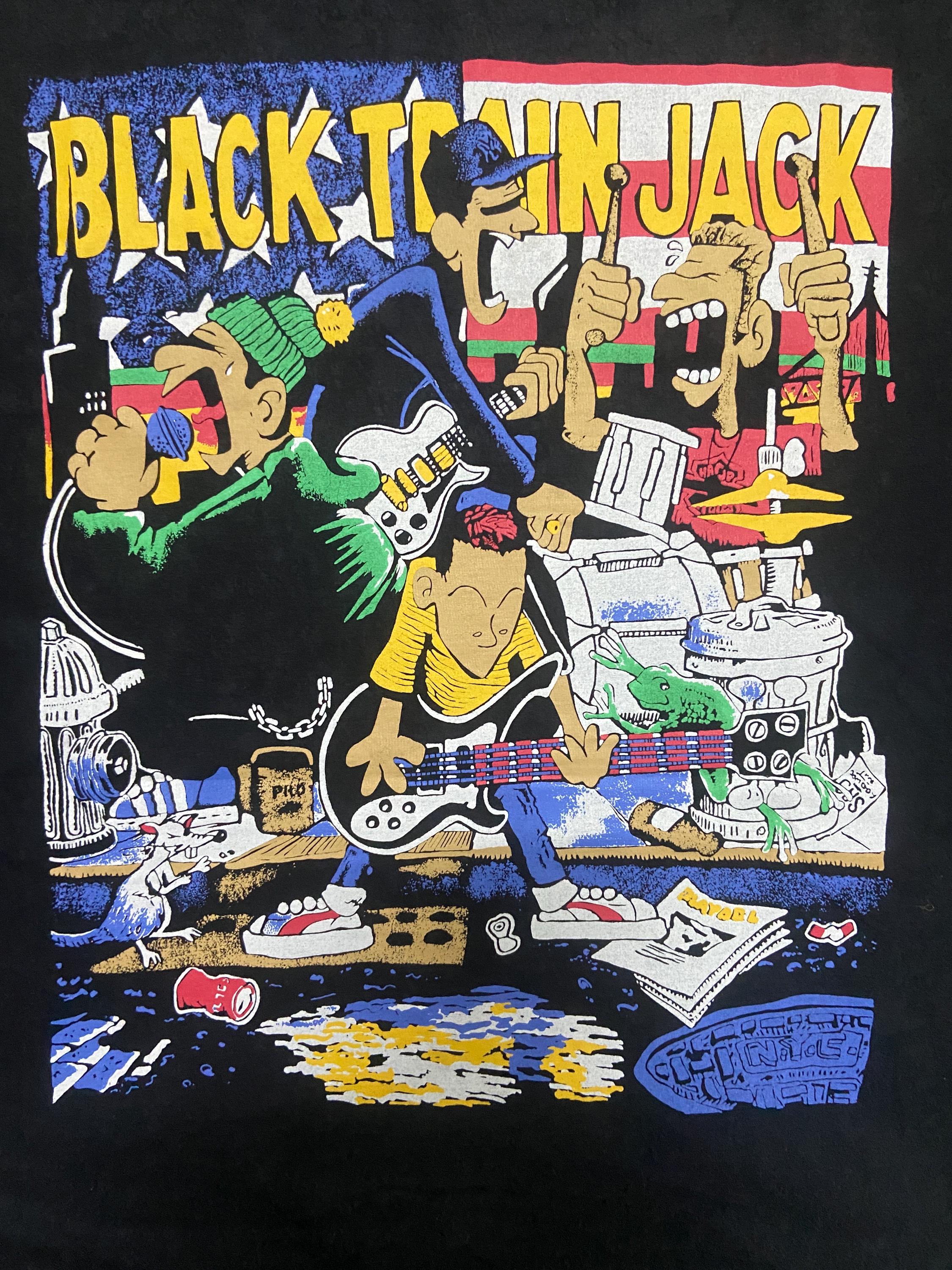 Vintage 90s Black Train Jack 