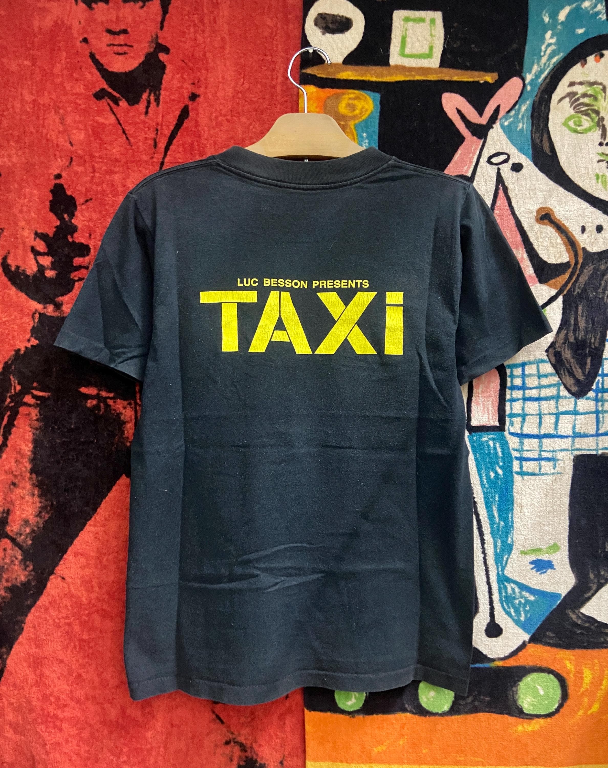 フォロー割REN　90sタクシーTAXI ムービーTビンテージTシャツ2枚 90s 映画タクシー TAXI ムービーTプロモT ビンテージTシャツ USA製