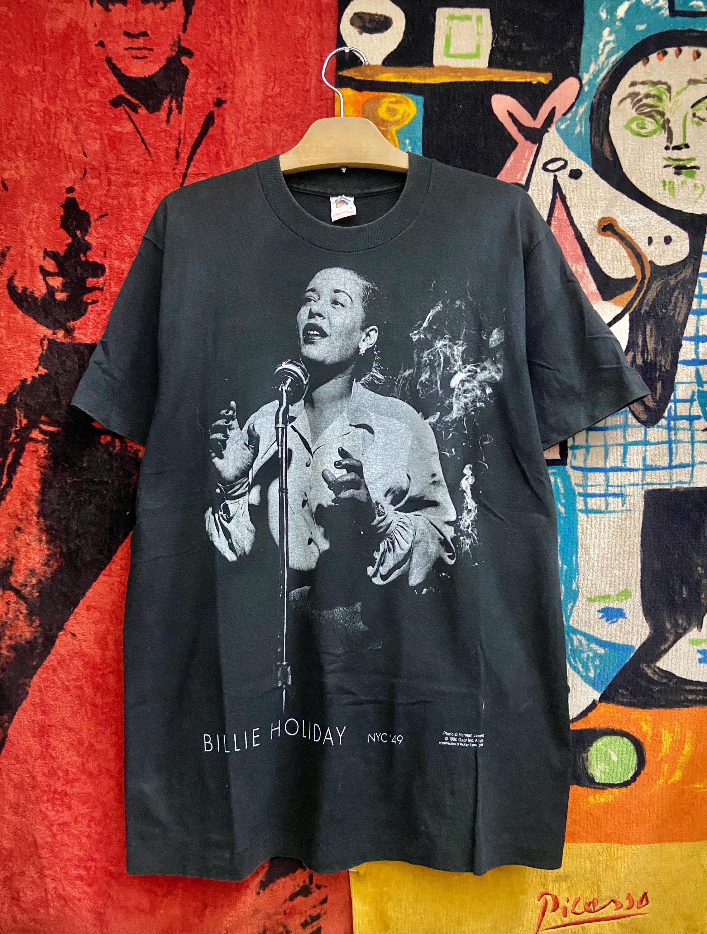 90s 最初期 ビリーホリデイ ジャズ Tシャツ ヴィンテージ L