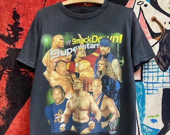 Vintage 1990s Al Snow Got Head Wrestling Graphic T-shirt / Single