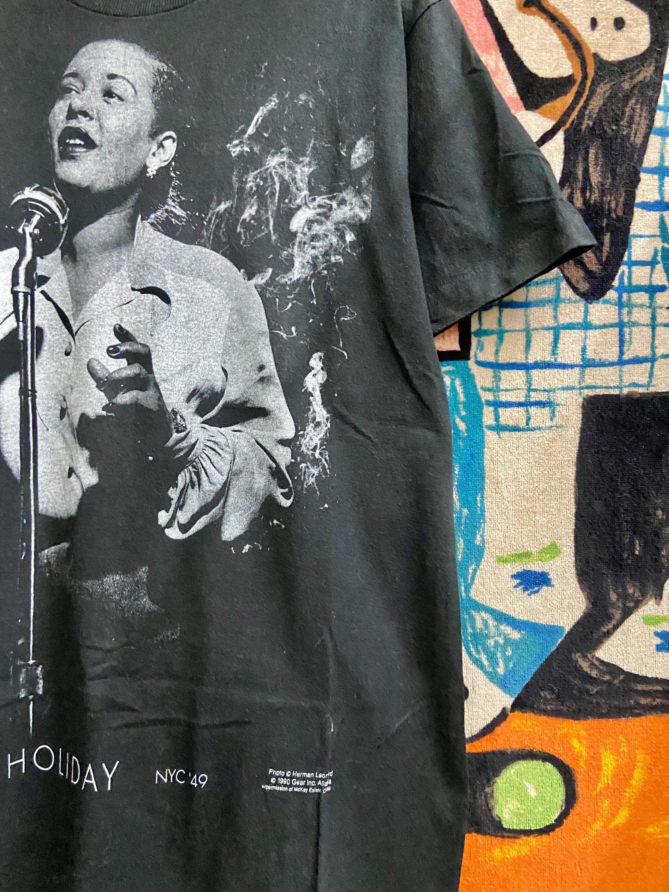 90s ビンテージ ビリーホリデイ Tシャツ XL gear inc jazz