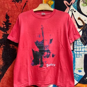 Vintage 00s Ultraman Japanese Legendary Action Superhero Sci Fi Anime Manga T Shirt / Vtg Anime T Shirt Size M