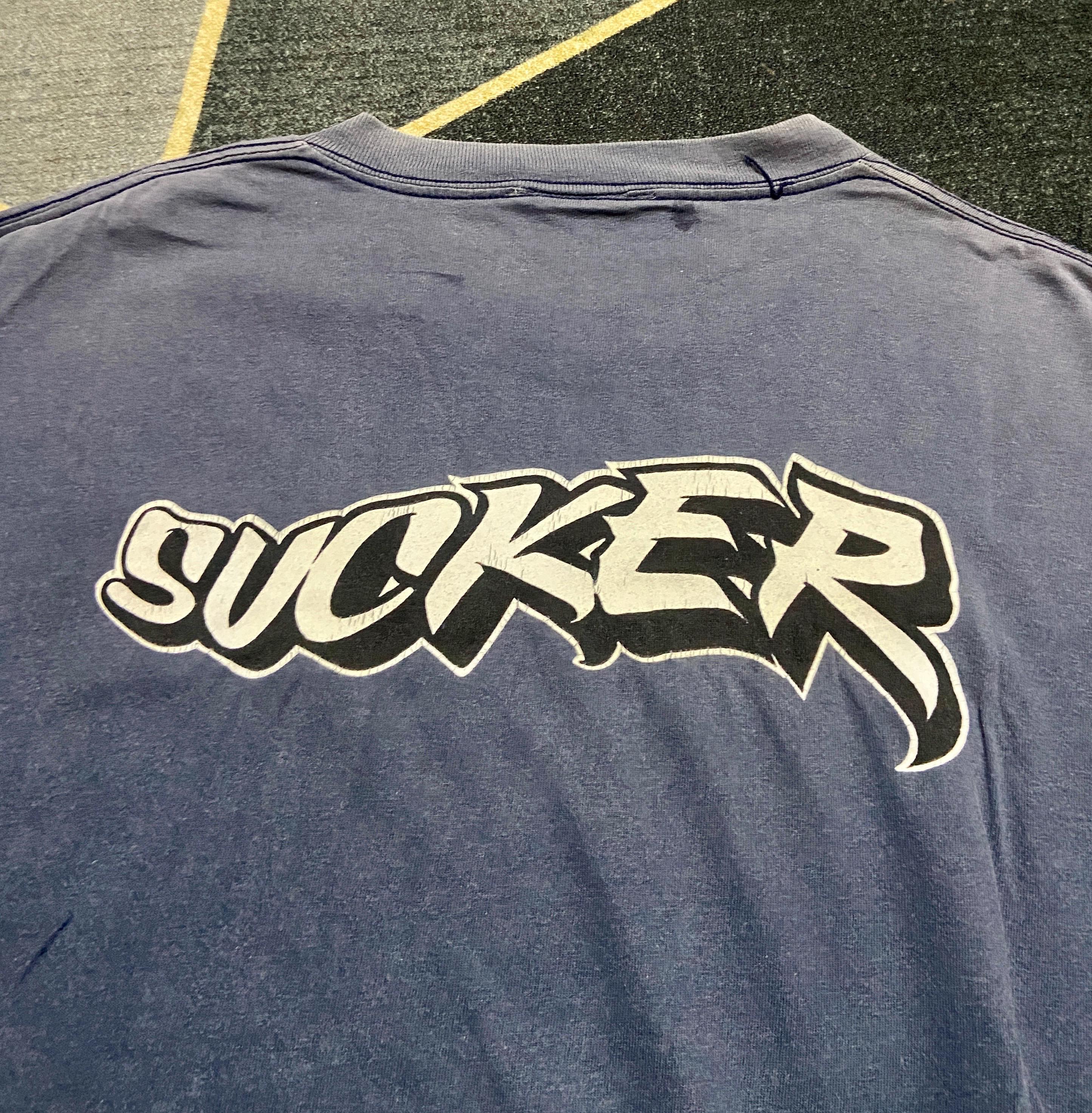 Vintage 90s Sucker American Alternative Old School Skate Clothing 