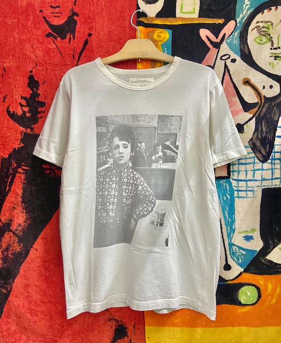 Agnès b., Vintage Agnes B Photography Art Fashion "Cafe Lehmitz" Anders Petersen Fotofolio Series T Shirt / Vintage Fashion Photography Art T Shirt M