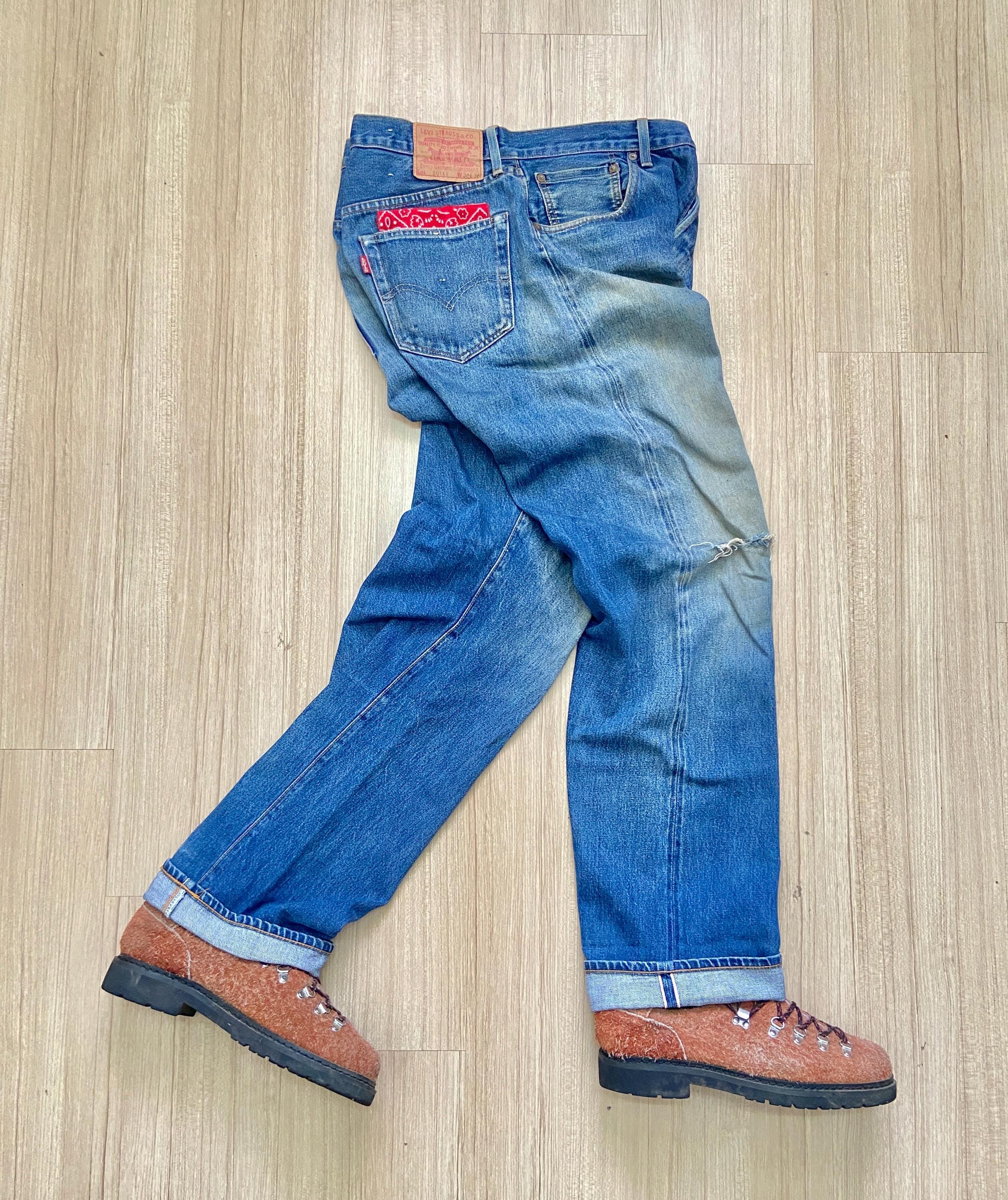Levis 501 Xx Selvedge - Etsy