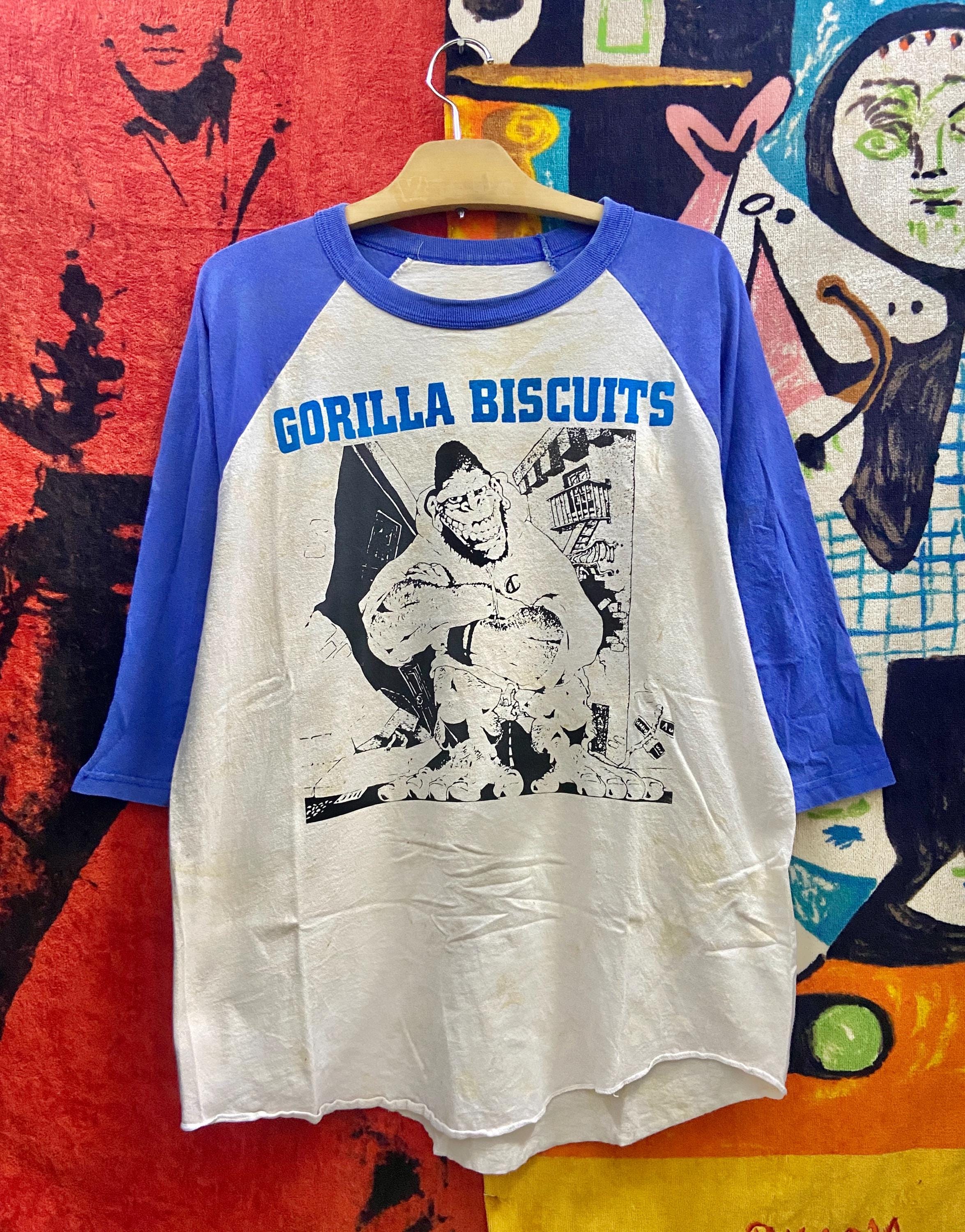 Vintage 00s Gorilla Biscuits American New York Hardcore Punk 1988