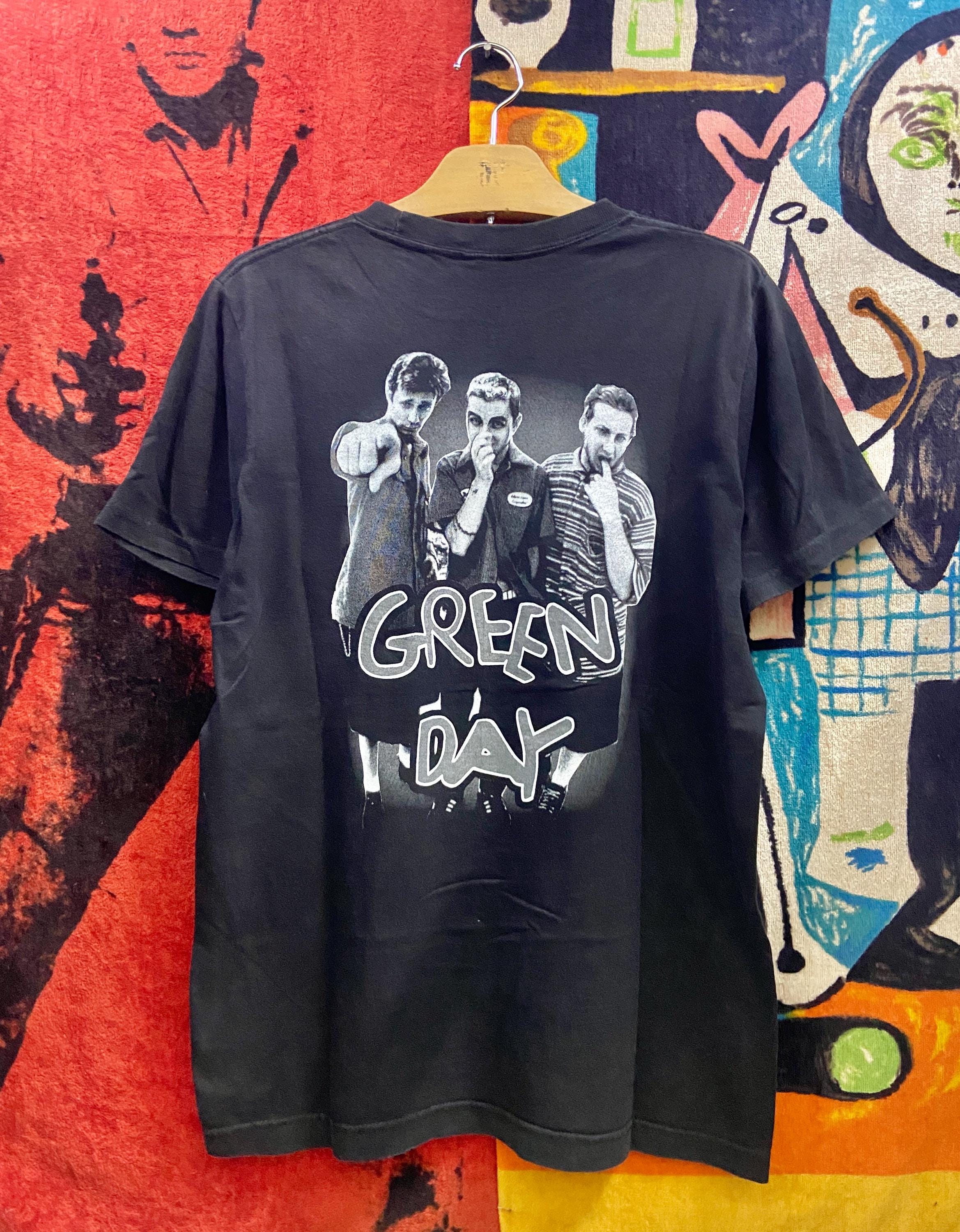 Vintage 00s Green Day American Punk Rock Band Billy Joe Armstrong 