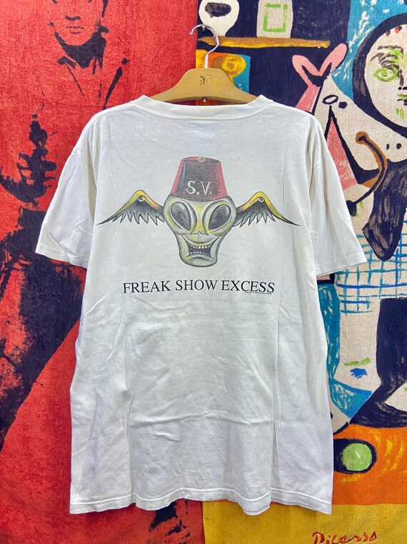 Steve Vai Fire Garden Tシャツ Mサイズ Vintage 90s Steve Vai Legendary Guitarist 1997 