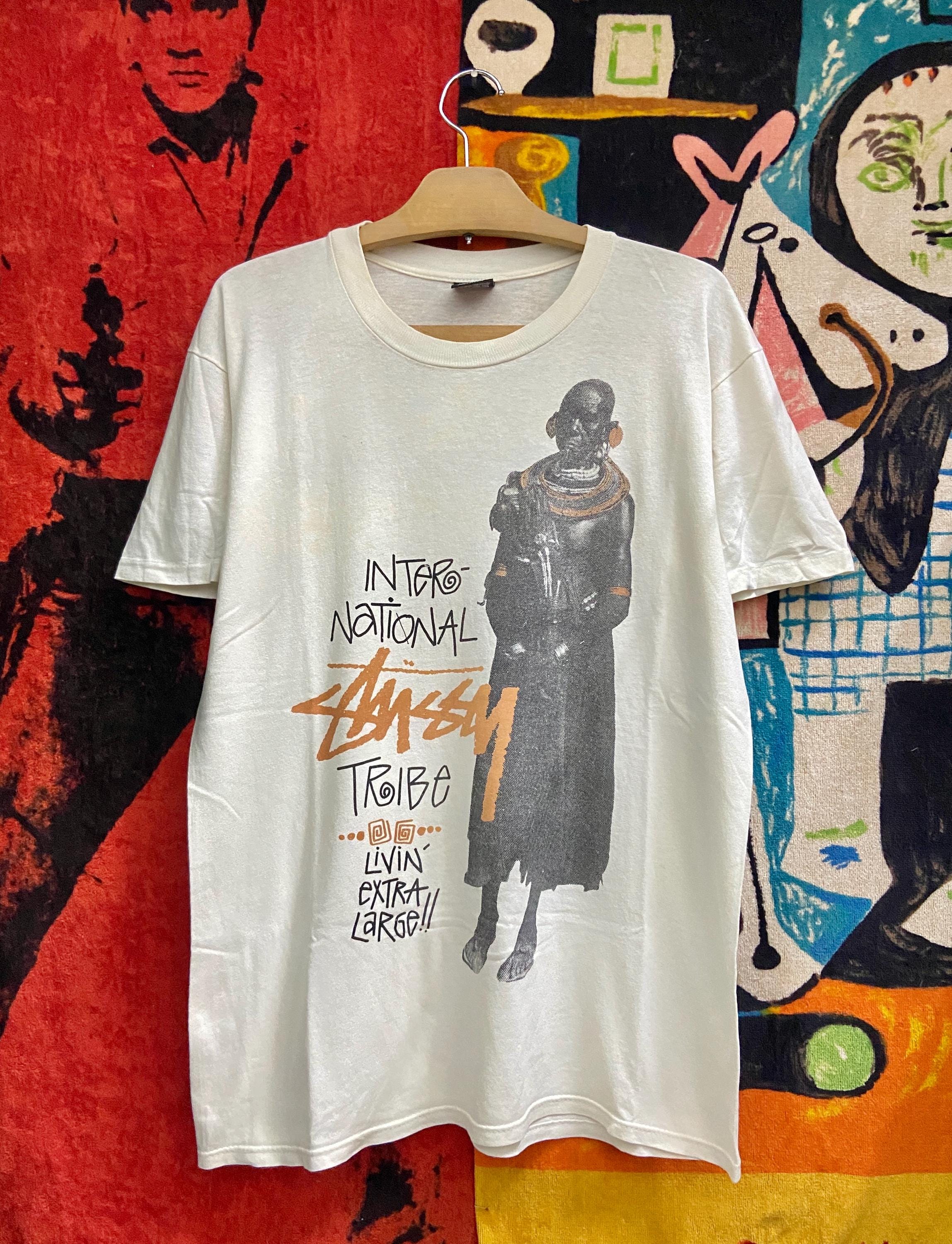 Vintage 80s OG Stussy International Stussy Tribe Era Photoprint
