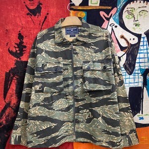 タイガーストライプ　ジャケット　ミリタリー　military POST JUNK / 00's U.S. AIR FORCE APECS GEN2 ABU Digital Tiger