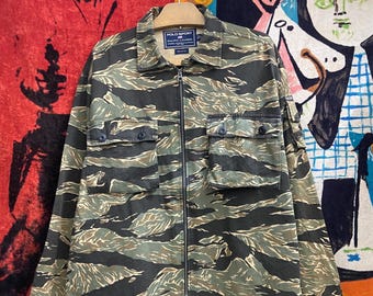 米軍ベトナム戦争タイガーストラップ迷彩ジャケットXSサイズアメリカ製希少品 米軍ベトナム戦争タイガーストラップ迷彩ジャケットXSサイズ