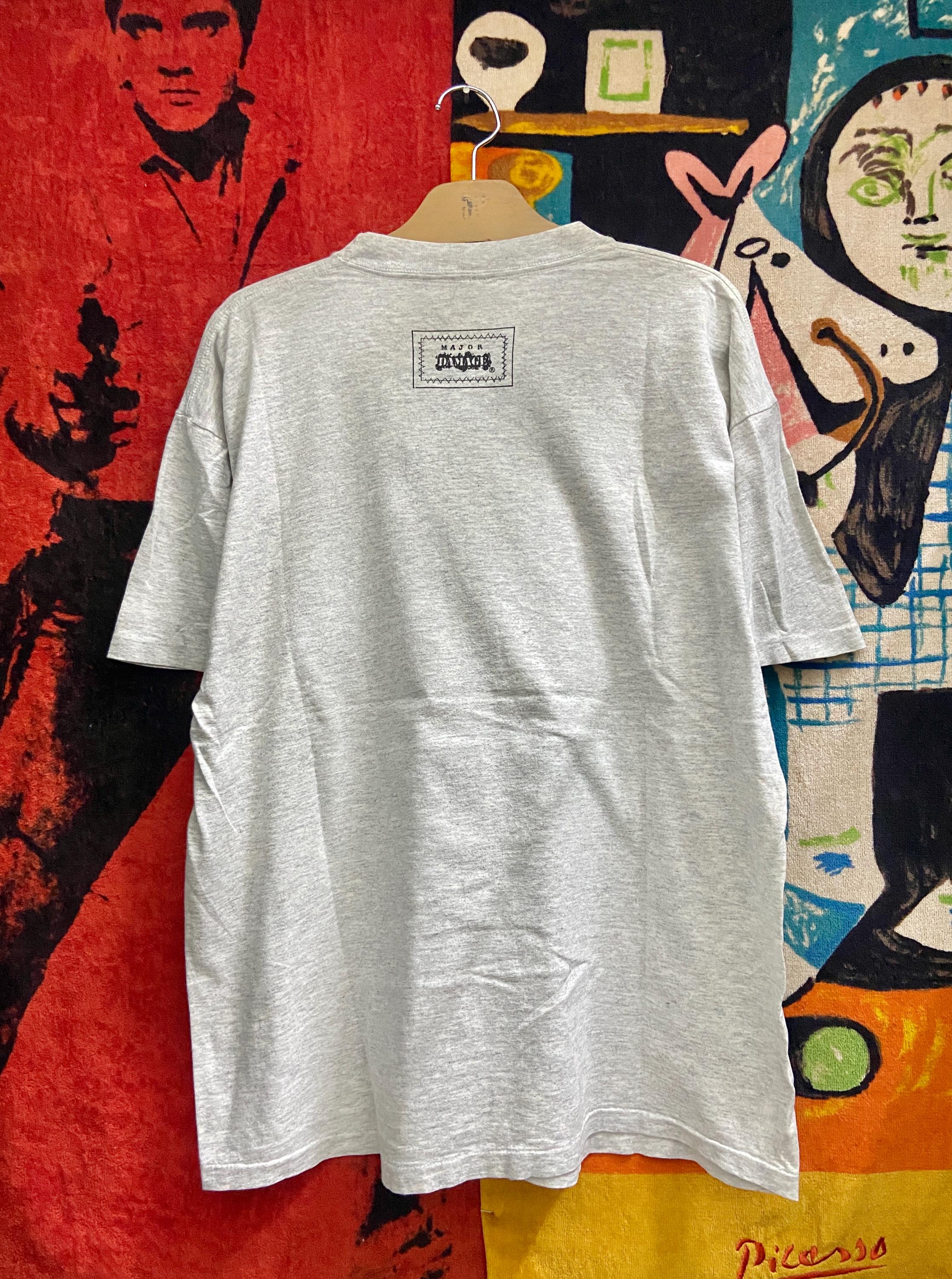 【RRL】1990s Damaged Printed S/S T-Shirt RRL】1990s Damaged Printed S/S T-Shirt