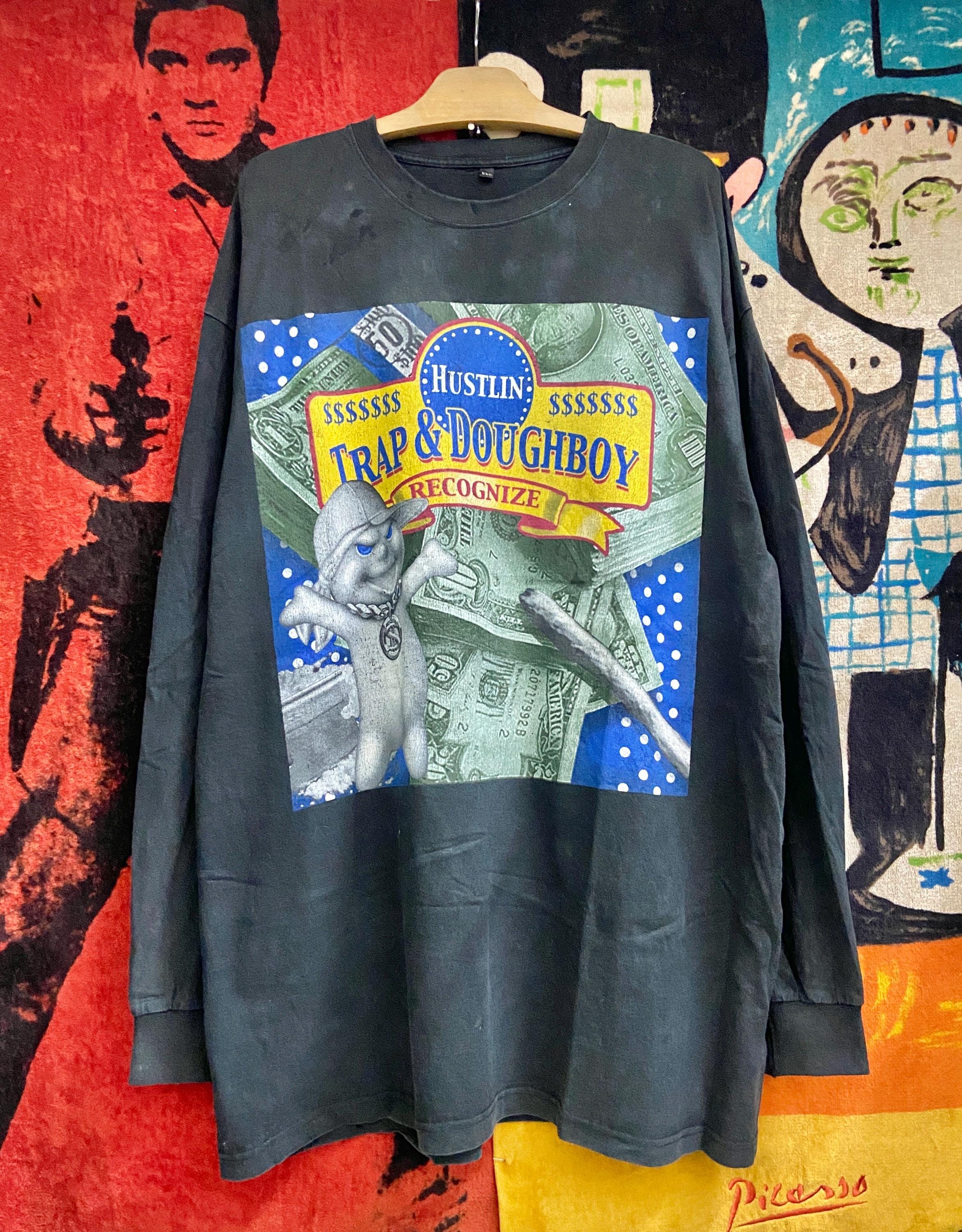 Vintage 90s Rare Trap & Doughboy Hip Hop Label Records Raptee