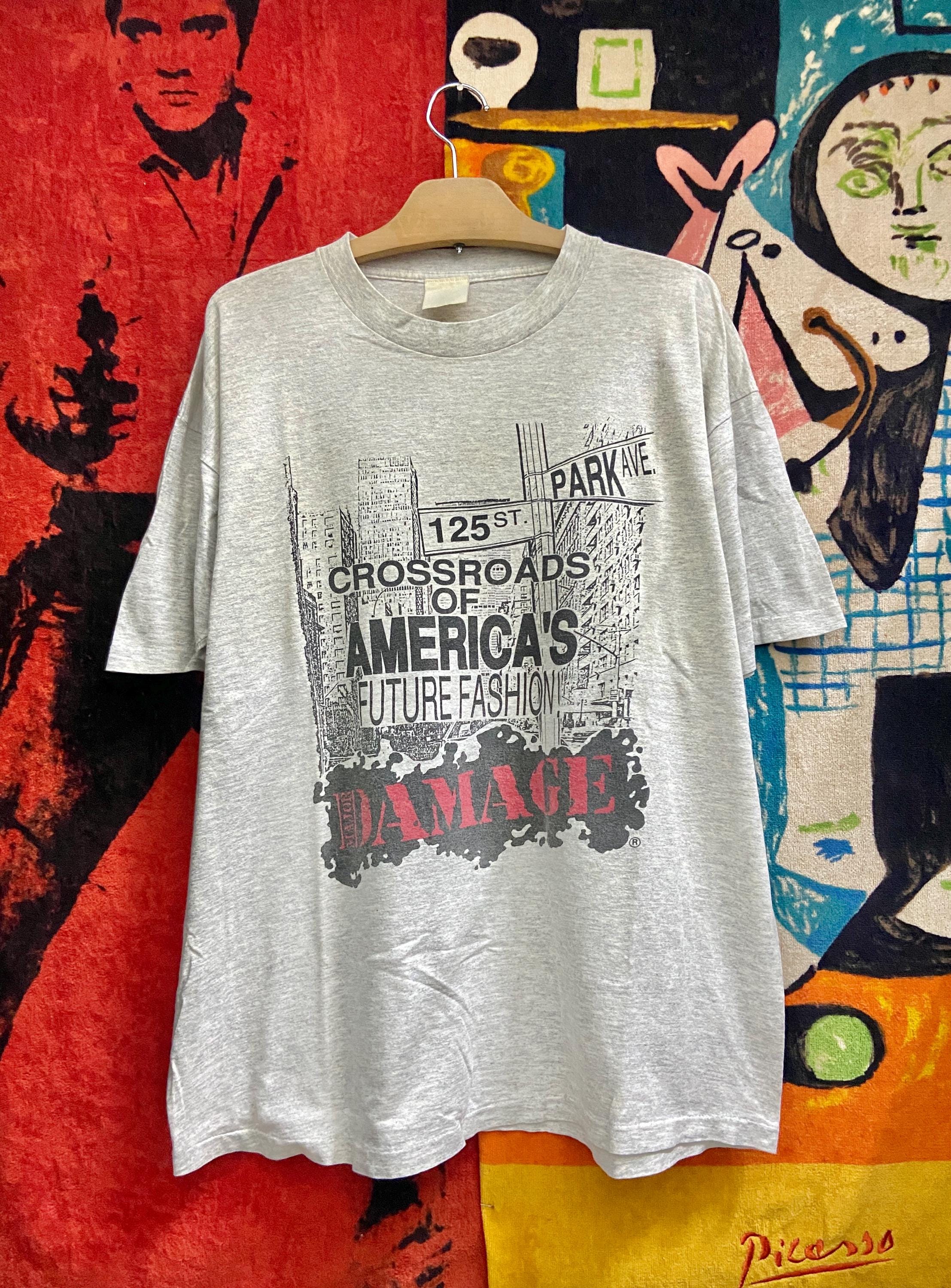 Vintage 90s Major Damage Clothing American Streetwear Skate