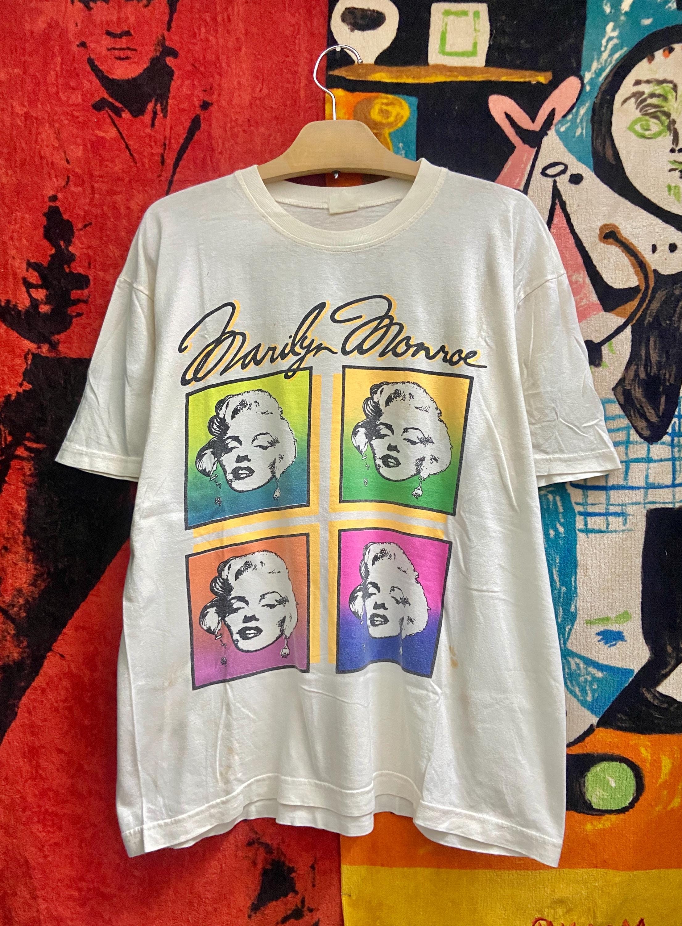 Marilyn monroe punk tshirt - Etsy 日本
