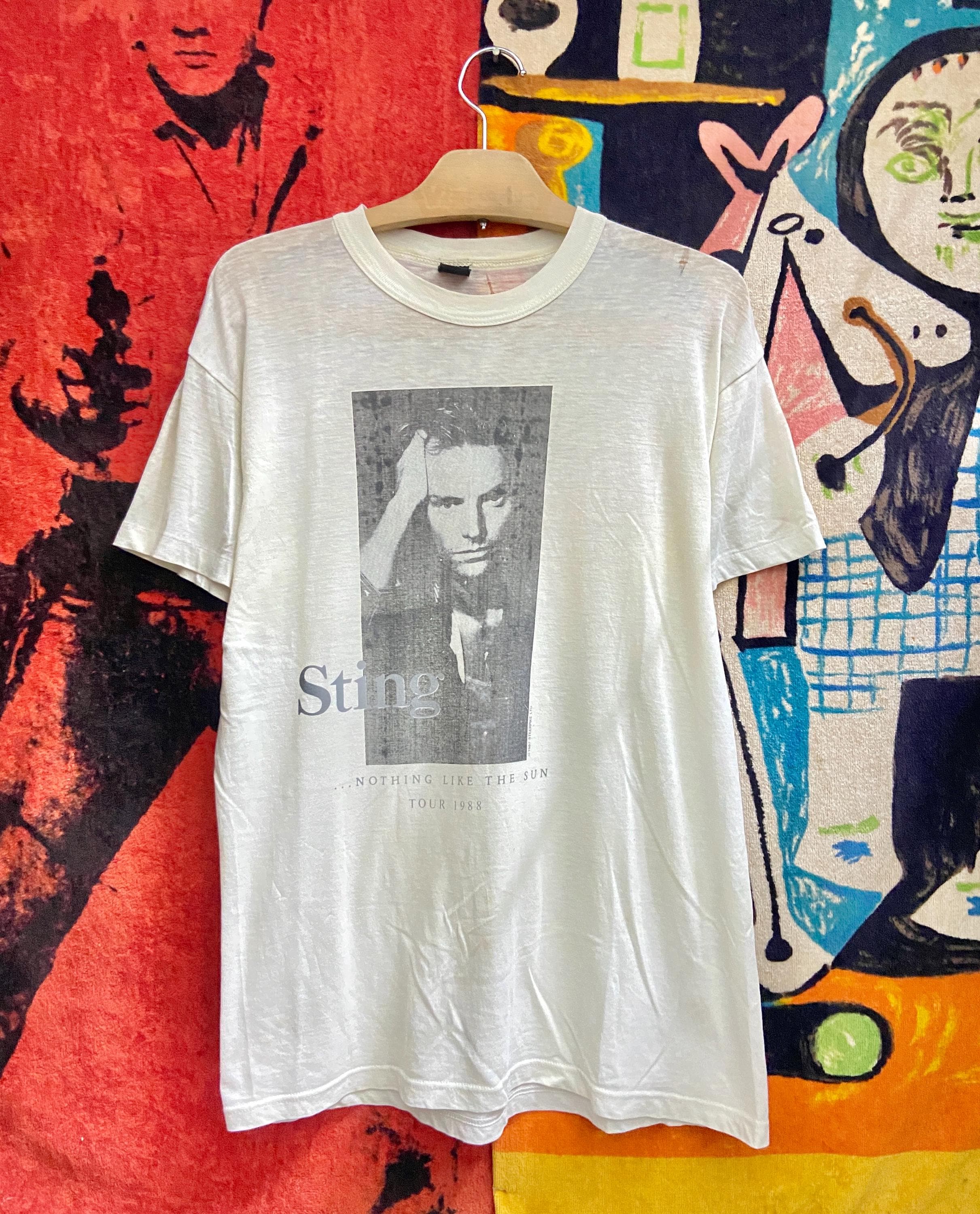 Sting Nothing Like the Sun T Shirt - Etsy