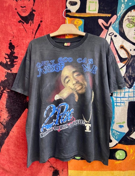 Vintage 90s Tupac Shakur Hip Hop Music Legend 