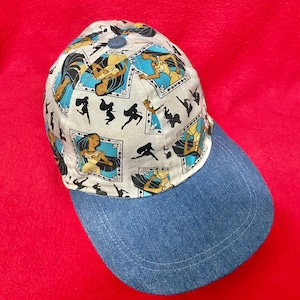 Vintage 90er Jahre Pocahontas 1995 Cartoon Movie Cap aus den 90ern / 90er Retro Retro Cap für Kinder