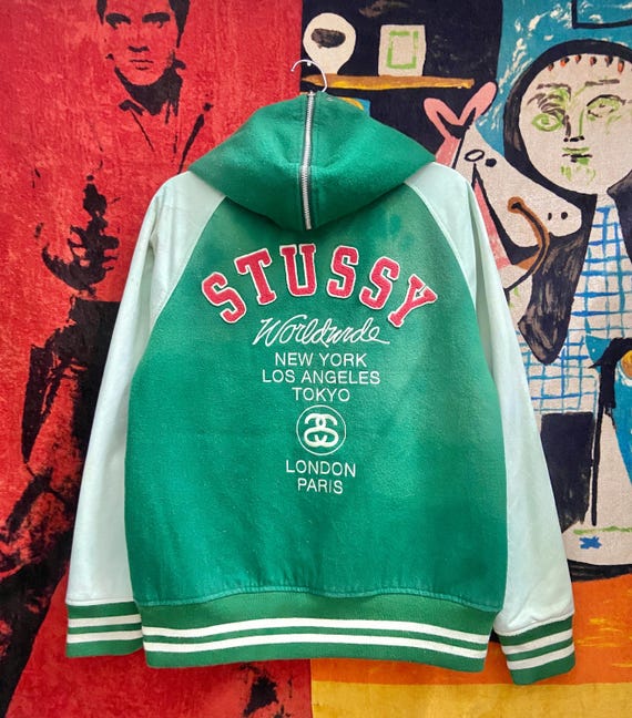 Vintage 00s Stussy Worldwide New York Los Angeles Tokyo