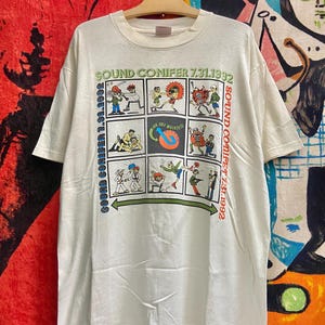 Vintage 90s Jun Sky Walker Japanese Punk Band 1992 Tour T Shirt / Punk Rock T Shirt / Power Pop / Vintage Alternative Music T Shirt Size XL