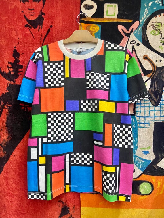 Vintage 90s Piet Mondrian 