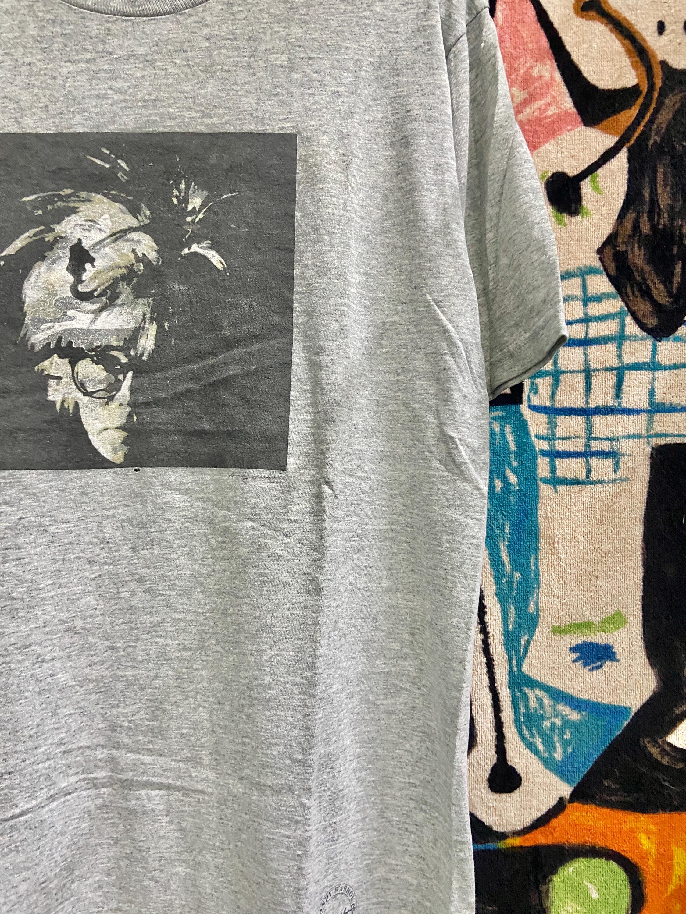 90年代ヴィンテージ アンディ・ウォーホル 自画像 Tシャツ - ポップ 