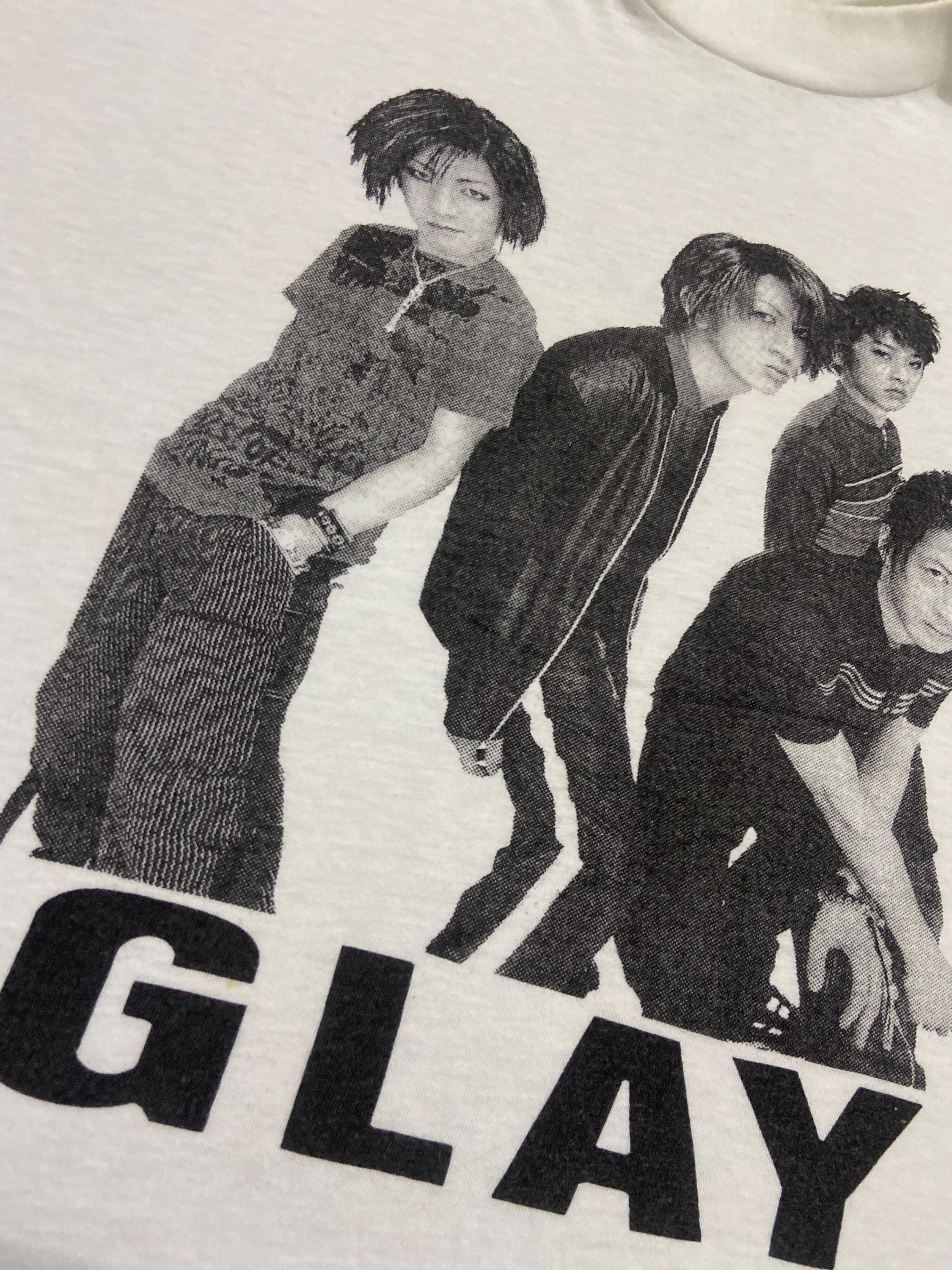 Vintage 90s GLAY Japanese Iconic Rock Band Experimental Rock Line