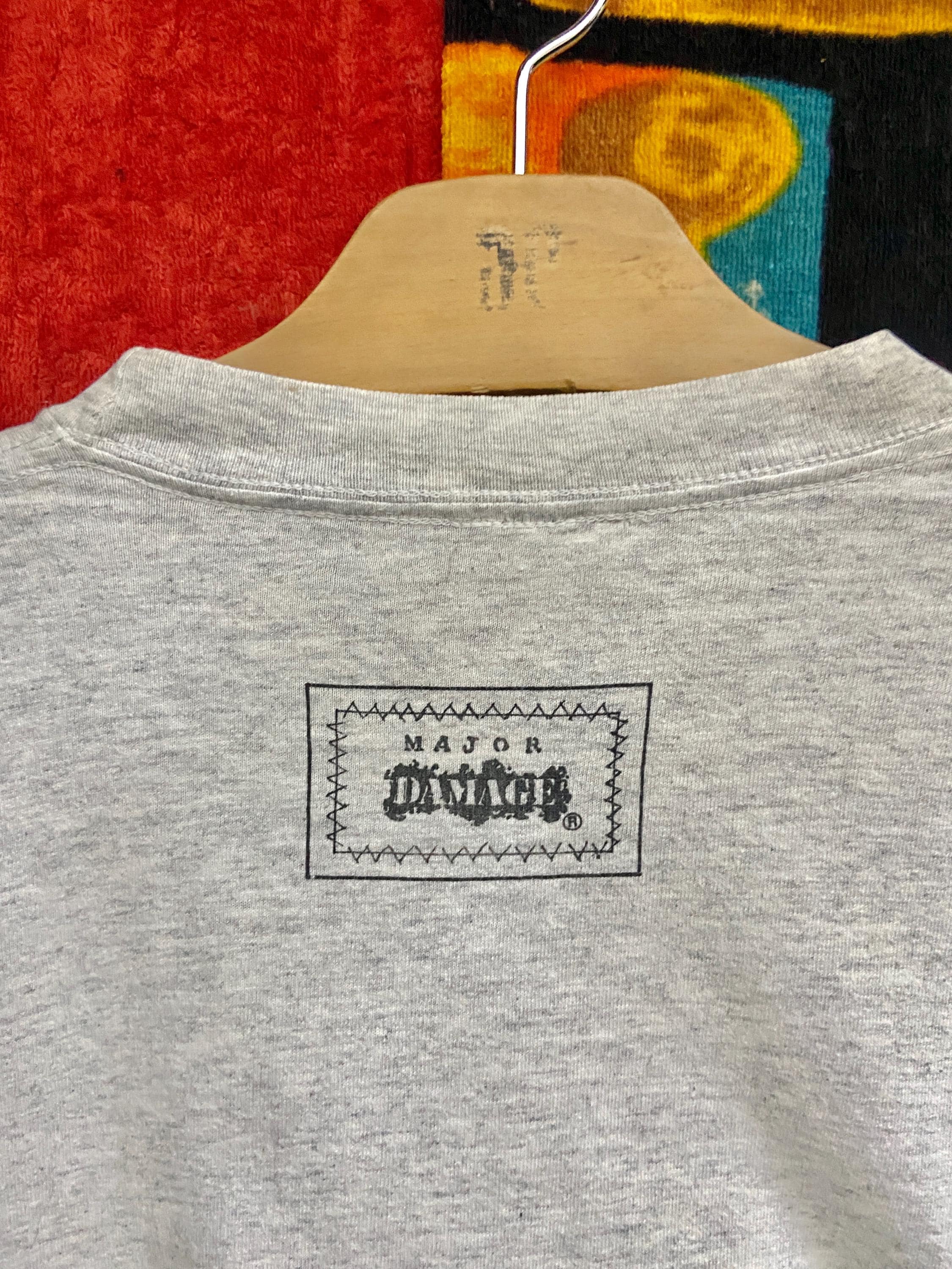 MAJOR DAMAGE 当時物 Vtg Tee Vintage 90s Major Damage Clothing American Streetwear Skate