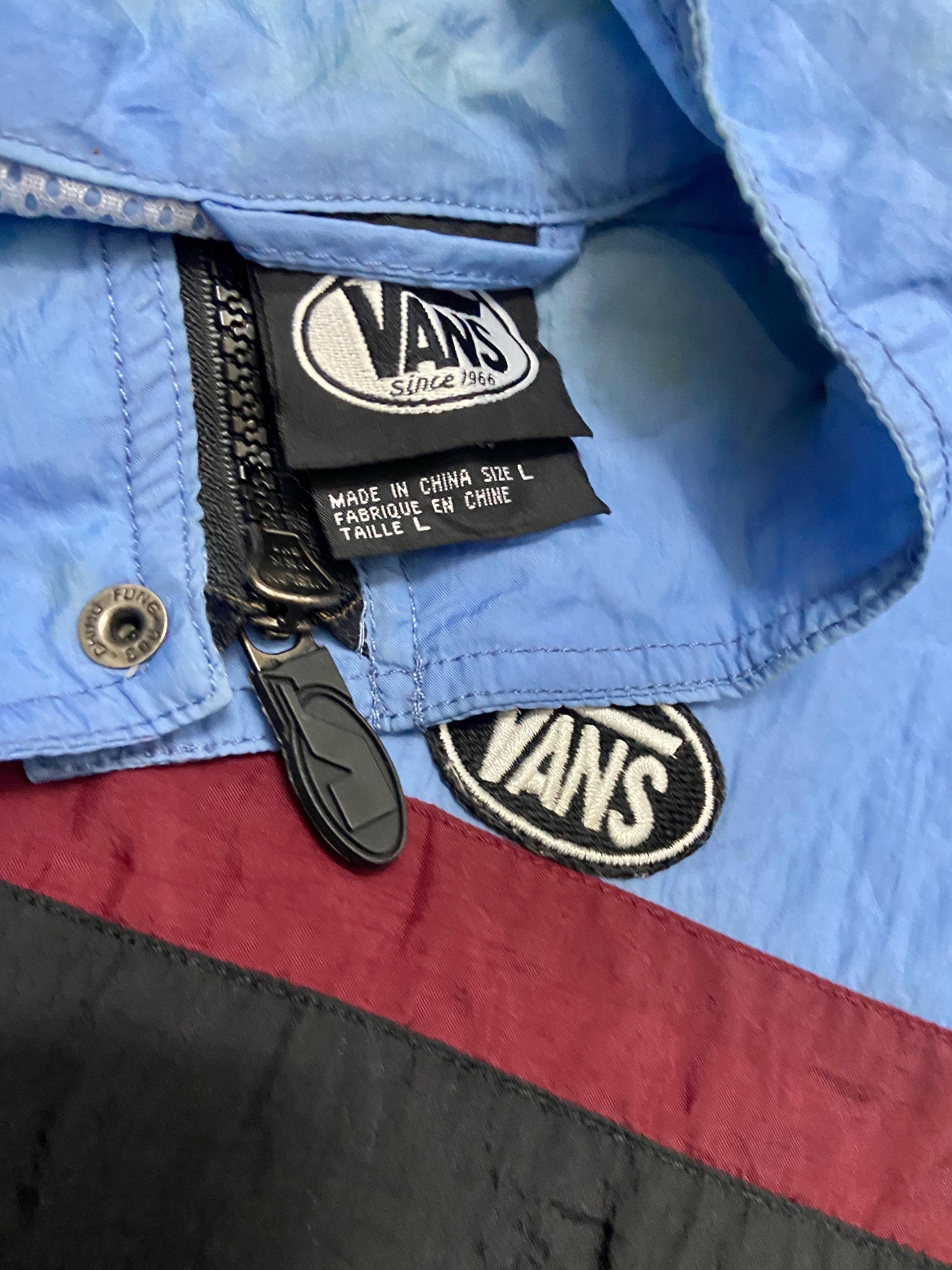 Vintage 90s Classic Vans Skateboard Colourblock Full Zip