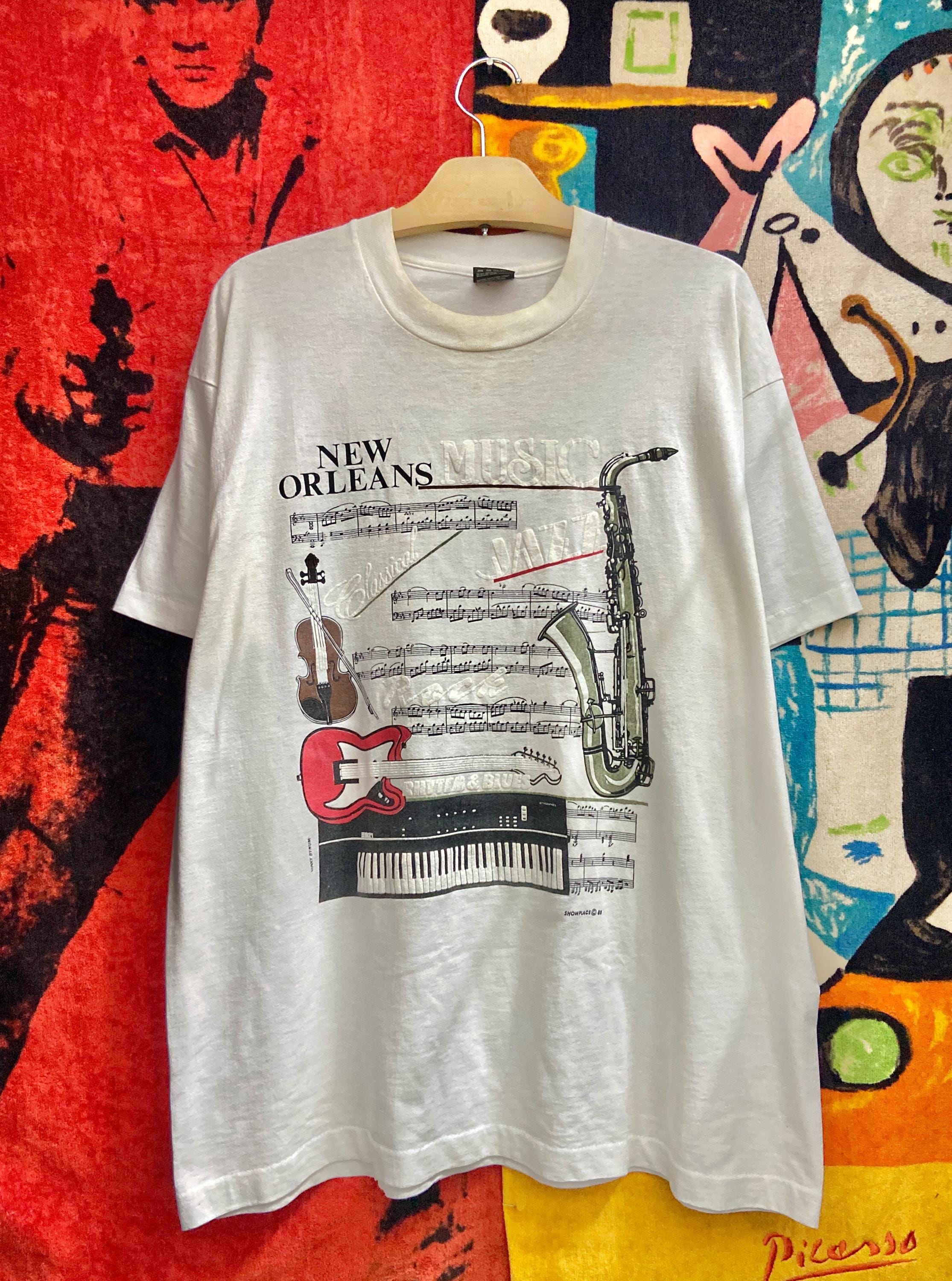 Vintage 90s New Orleans Jazz Club American Iconic Jazz Blues Music