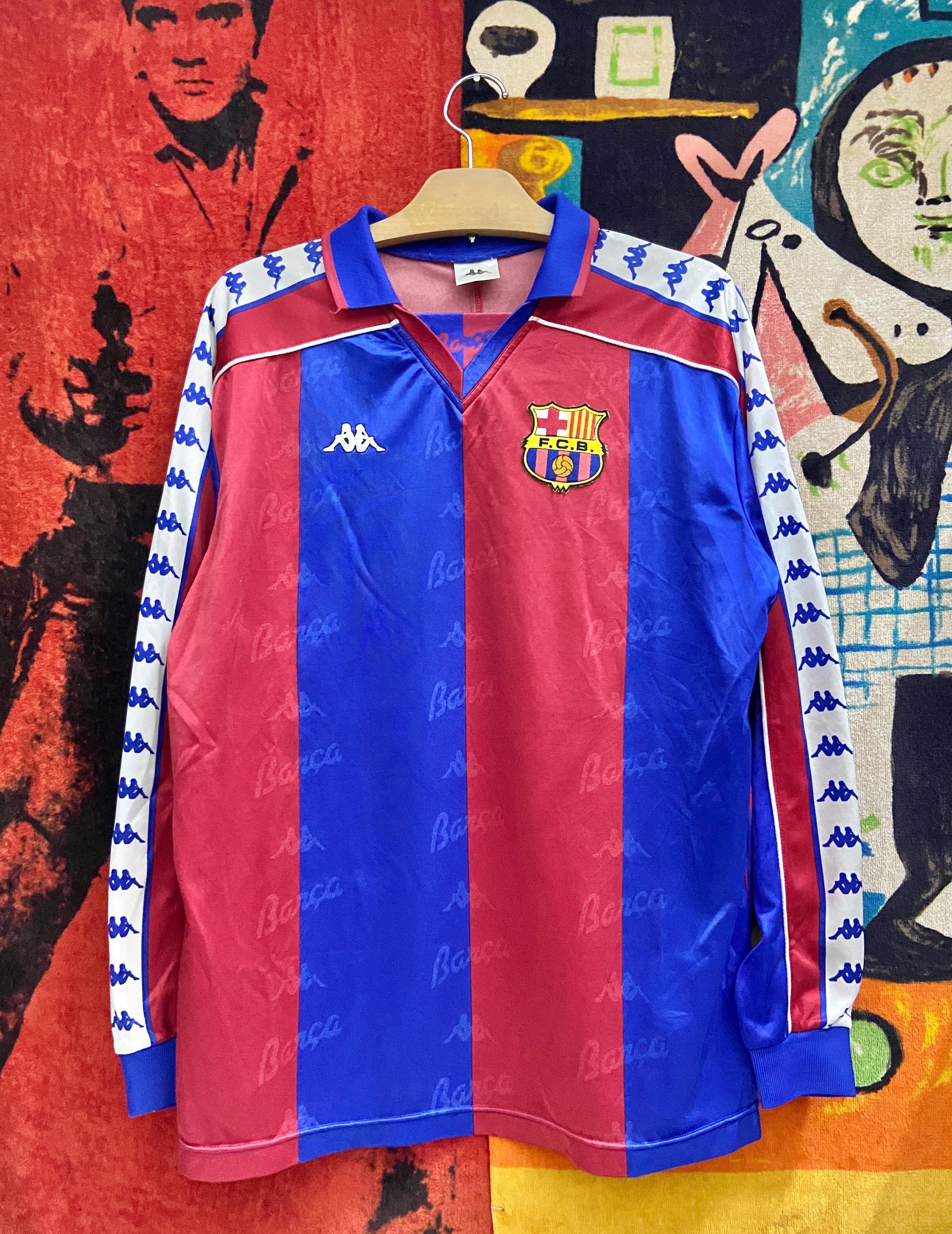 Kappa FC Barcelona 1997 1998 VINTAGE Home Football Shirt