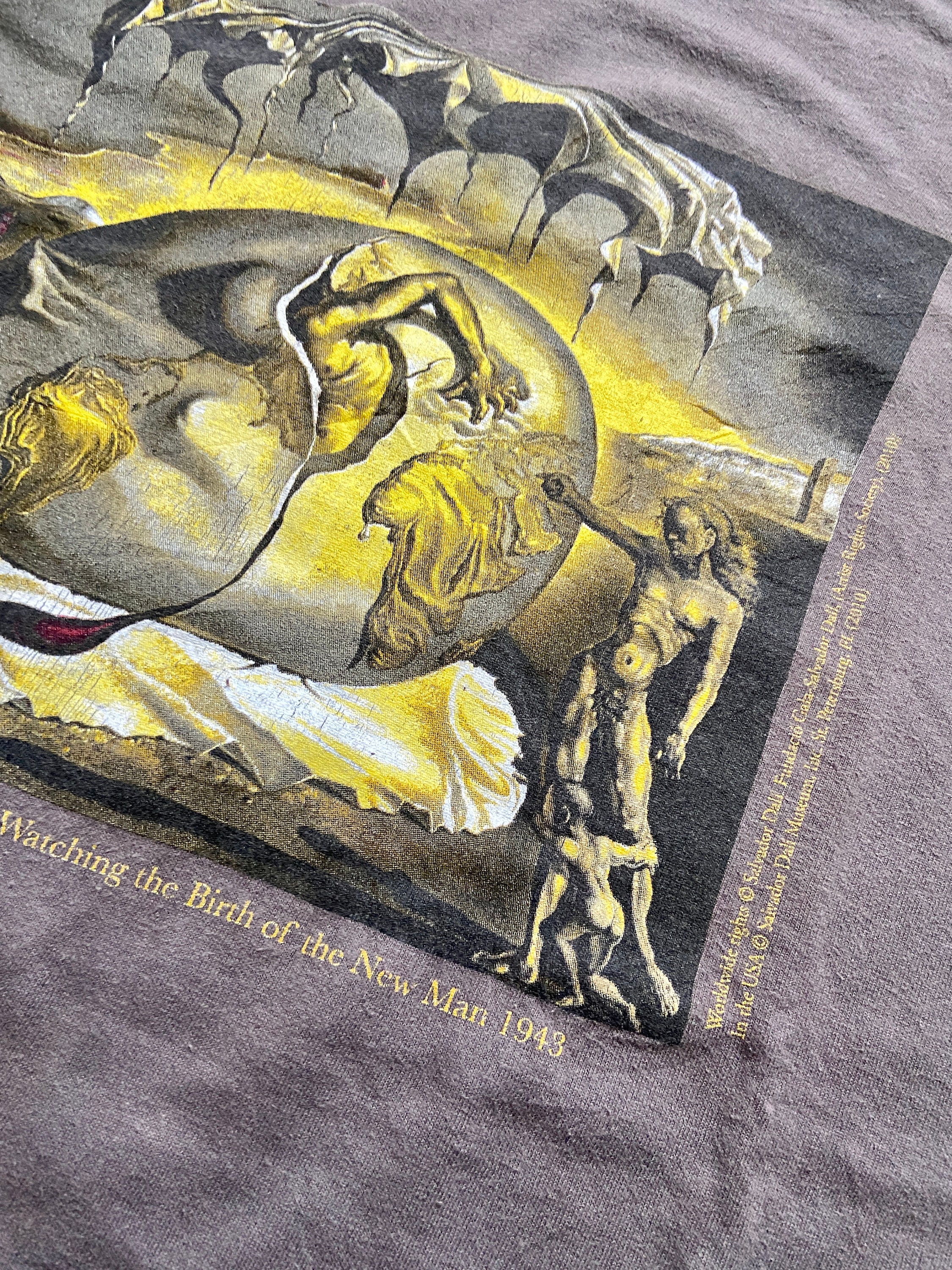 Vintage 00s Salvador Dali Surrealism Art 1943 Artwork Long Sleeves