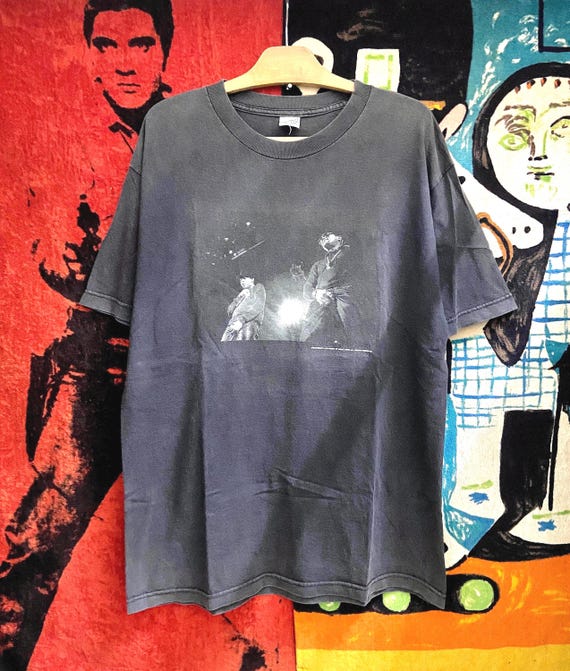 Vintage 00s Run DMC American Hip Hop Group Photoprint Promo T Shirt / Classic Hip Hop / Vtg Hip Hop Rap T Shirt Size L
