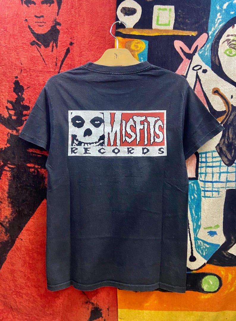 Misfits Lettering Vintage 00s the Misfits American Horror Punk