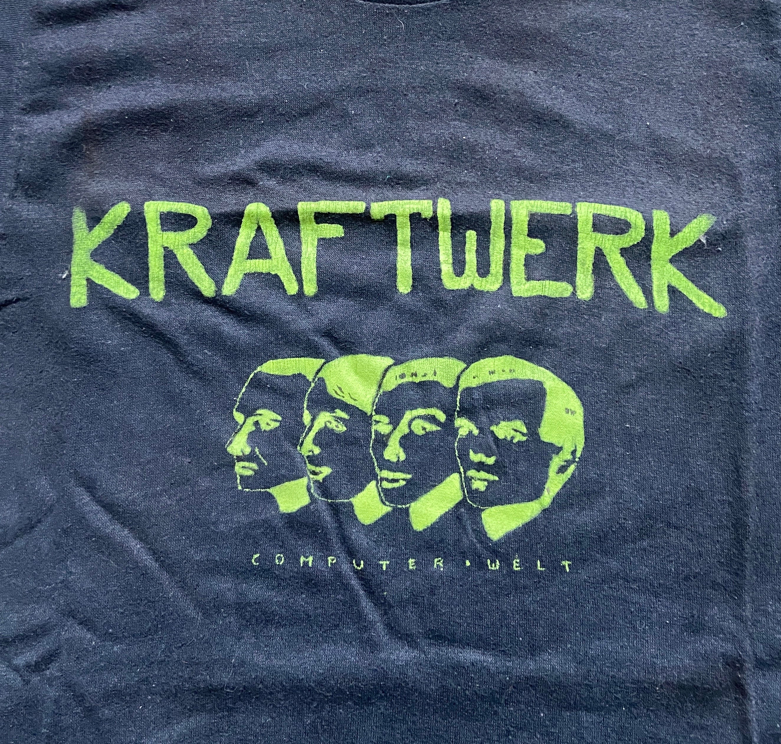 特売 Vintage 70s/80s Shirt T Tour Work Computer Kraftwerk トップス