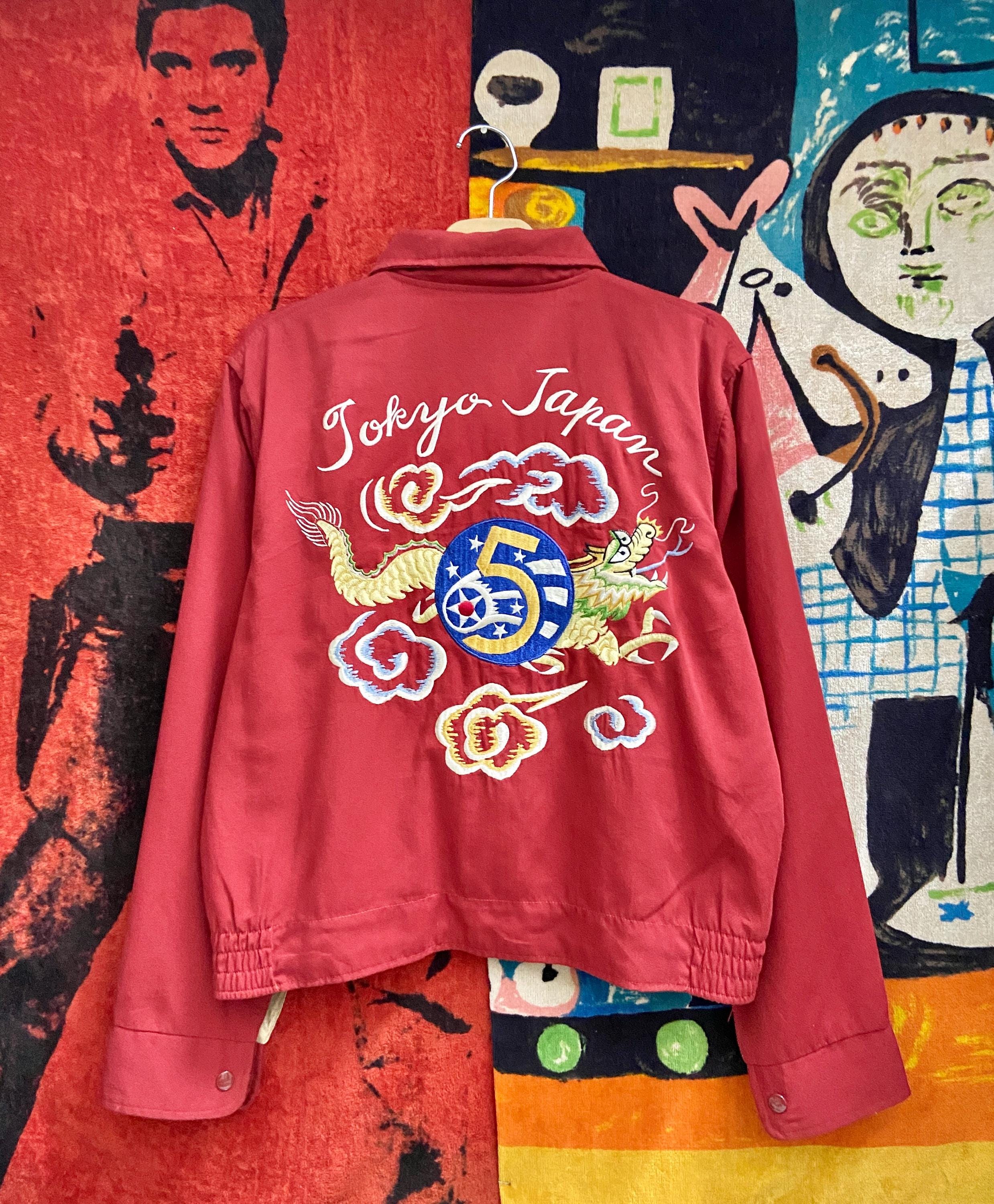 m*a様 vintage souvenir jacket 50s 60s m*a様 vintage souvenir jacket