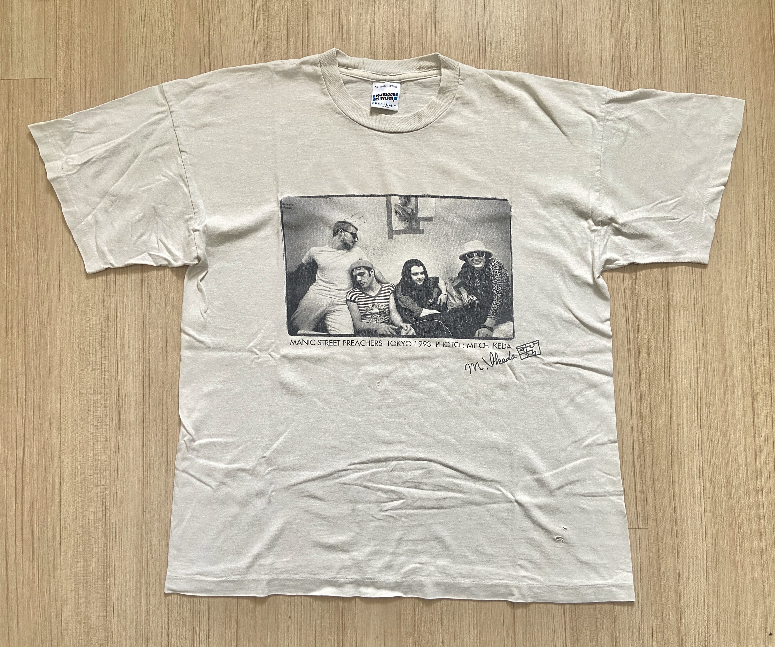 MITCH IKEDA × THE YELLOW MONKEY TEE 黒 XL