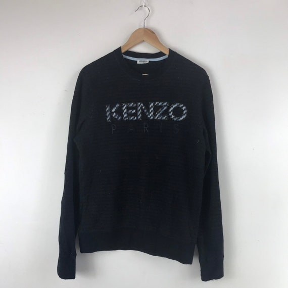 kenzo paris logo sweatshirt