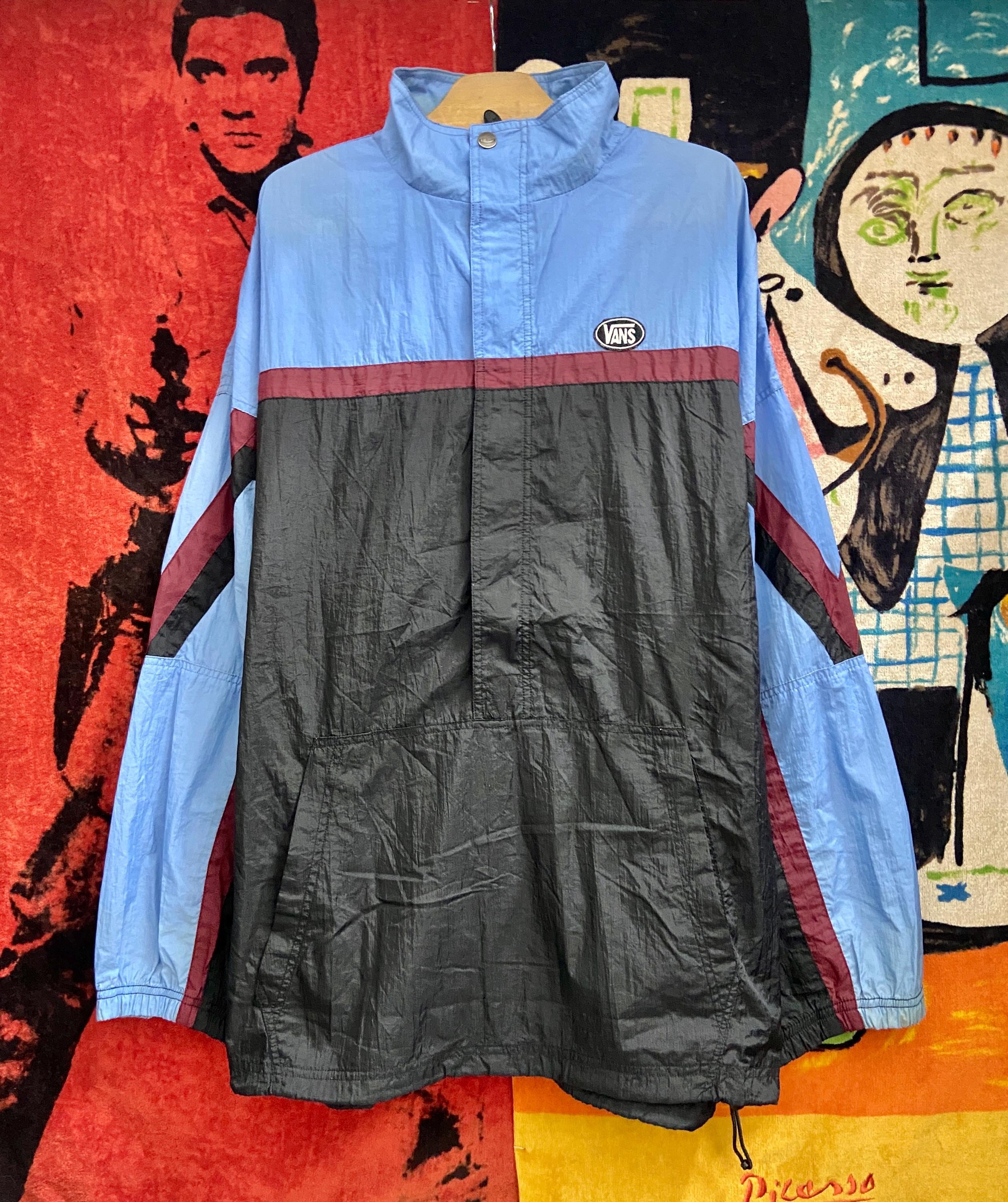 Vintage 90s Classic Vans Skateboard Colourblock Full Zip