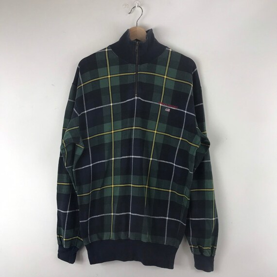 ralph lauren half zip vintage