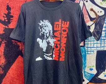 マイケル・モンロー ヴィンテージ 80 年代 T シャツ - Etsy 日本